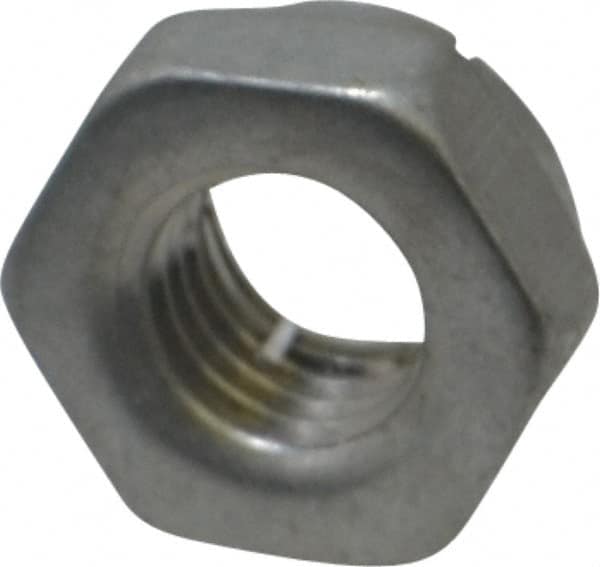 Flex-Loc - 5/16-24 UNJF Grade 2 Hex Lock Nut with Expanding Flex Top - 17/64" High, Cadmium-Plated Finish, Meets Military Specifications - Exact Tooling