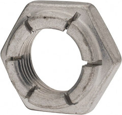 Flex-Loc - 5/8-18 UNJF Grade 2 Hex Lock Nut with Expanding Flex Top - Cadmium-Plated Finish, Meets Military Specifications - Exact Tooling