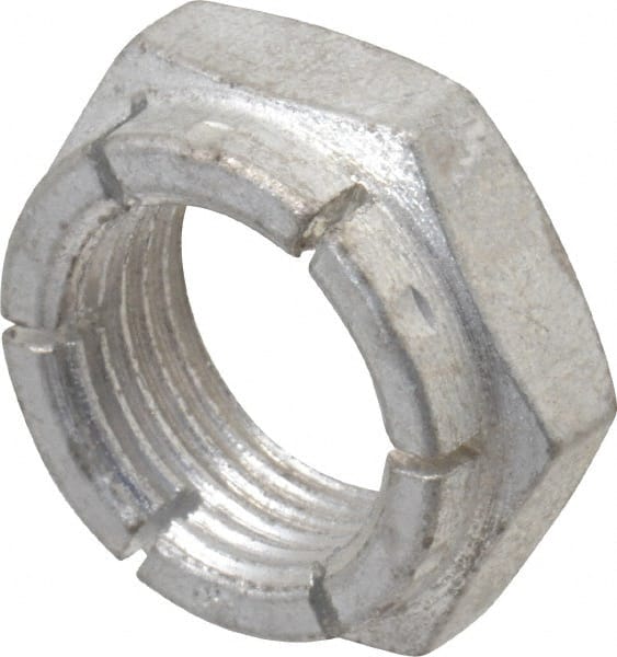 Flex-Loc - 3/4-16 UNJF Grade 2 Hex Lock Nut with Expanding Flex Top - Cadmium-Plated Finish, Meets Military Specifications - Exact Tooling