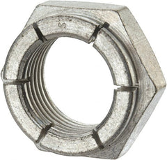 Flex-Loc - 7/8-14 UNJF Grade 2 Hex Lock Nut with Expanding Flex Top - Cadmium-Plated Finish, Meets Military Specifications - Exact Tooling