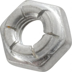 Flex-Loc - 1/4-20 UNC Grade 2 Hex Lock Nut with Expanding Flex Top - Exact Tooling