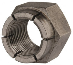 Flex-Loc - 3/4-16 UNJF Grade 2 Hex Lock Nut with Expanding Flex Top - Uncoated, Meets Military Specifications - Exact Tooling