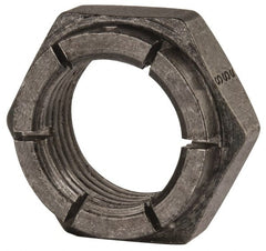 Flex-Loc - 3/4-16 UNJF Grade 2 Hex Lock Nut with Expanding Flex Top - Uncoated, Meets Military Specifications - Exact Tooling
