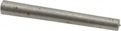 Value Collection - Size 5/0, 0.0784" Small End Diam, 0.094" Large End Diam, Uncoated Steel Taper Pin - Grade C-12L14, 3/4" OAL, 3/4 Pin Length - Exact Tooling