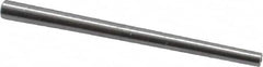 Value Collection - Size 5/0, 0.068" Small End Diam, 0.094" Large End Diam, Uncoated Steel Taper Pin - Grade C-12L14, 1-1/4" OAL, 1-1/4 Pin Length - Exact Tooling