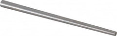 Value Collection - Size 1, 0.1096" Small End Diam, 0.172" Large End Diam, Uncoated Steel Taper Pin - Grade C-12L14, 3" OAL, 3 Pin Length - Exact Tooling