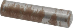 Value Collection - Size 2, 0.1774" Small End Diam, 0.193" Large End Diam, Uncoated Steel Taper Pin - Grade C-12L14, 3/4" OAL, 3/4 Pin Length - Exact Tooling