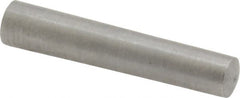 Value Collection - Size 5, 0.2578" Small End Diam, 0.289" Large End Diam, Uncoated Steel Taper Pin - Grade C-12L14, 1-1/2" OAL, 1-1/2 Pin Length - Exact Tooling
