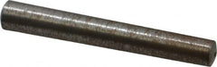 Value Collection - Size 5, 0.2474" Small End Diam, 0.289" Large End Diam, Uncoated Steel Taper Pin - Grade C-12L14, 2" OAL, 2 Pin Length - Exact Tooling