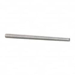 Value Collection - Size 5, 0.1954" Small End Diam, 0.289" Large End Diam, Uncoated Steel Taper Pin - Grade C-12L14, 4-1/2" OAL, 4-1/2 Pin Length - Exact Tooling