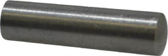 Value Collection - Size 6, 0.315" Small End Diam, 0.341" Large End Diam, Uncoated Steel Taper Pin - Grade C-12L14, 1-1/4" OAL, 1-1/4 Pin Length - Exact Tooling