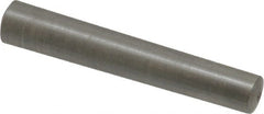 Value Collection - Size 6, 0.2994" Small End Diam, 0.341" Large End Diam, Uncoated Steel Taper Pin - Grade C-12L14, 2" OAL, 2 Pin Length - Exact Tooling