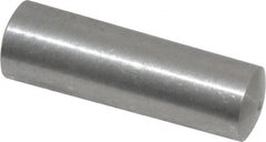 Value Collection - Size 7, 0.383" Small End Diam, 0.409" Large End Diam, Uncoated Steel Taper Pin - Grade C-12L14, 1-1/4" OAL, 1-1/4 Pin Length - Exact Tooling