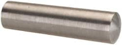 Value Collection - Size 7, 0.3778" Small End Diam, 0.409" Large End Diam, Uncoated Steel Taper Pin - Grade C-12L14, 1-1/2" OAL, 1-1/2 Pin Length - Exact Tooling