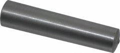 Value Collection - Size 7, 0.3726" Small End Diam, 0.409" Large End Diam, Uncoated Steel Taper Pin - Grade C-12L14, 1-3/4" OAL, 1-3/4 Pin Length - Exact Tooling