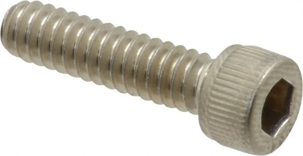 Value Collection - #10-24 UNC Hex Socket Drive, Socket Cap Screw - Grade 316 Stainless Steel, 3/4" Length Under Head - Exact Tooling