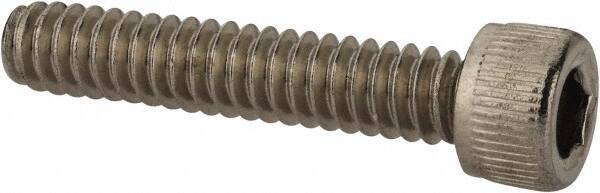 Value Collection - #10-24 UNC Hex Socket Drive, Socket Cap Screw - Grade 316 Stainless Steel, 1" Length Under Head - Exact Tooling