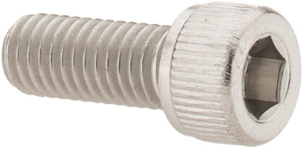 Value Collection - #10-32 UNF Hex Socket Drive, Socket Cap Screw - Grade 316 Stainless Steel, 1/2" Length Under Head - Exact Tooling