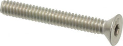 Value Collection - #10-24 UNC Hex Socket Drive, 82° Flat Screw - Grade 18-8 Stainless Steel, 1-1/2" OAL - Exact Tooling