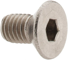 Value Collection - #10-32 UNF Hex Socket Drive, 82° Flat Screw - Grade 18-8 Stainless Steel, 3/8" OAL - Exact Tooling