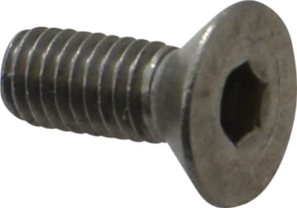 Value Collection - #10-32 UNF Hex Socket Drive, 82° Flat Screw - Grade 18-8 Stainless Steel, 1/2" OAL - Exact Tooling
