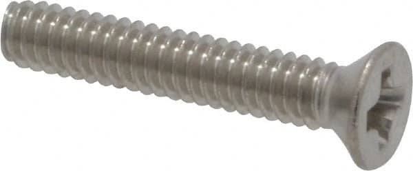 Value Collection - #2-56 UNC, 1/2" OAL Phillips Drive Machine Screw - Flat Head, Grade 18-8 Stainless Steel, Uncoated, Without Washer - Exact Tooling
