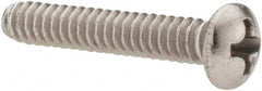 Value Collection - #6-32 UNC, 3/4" Length Under Head Phillips Drive Machine Screw - Pan Head, Grade 18-8 Stainless Steel, Uncoated, Without Washer - Exact Tooling