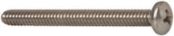 Value Collection - #10-24 UNC, 2" Length Under Head Phillips Drive Machine Screw - Pan Head, Grade 18-8 Stainless Steel, Uncoated, Without Washer - Exact Tooling