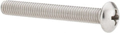 Value Collection - #10-32 UNF, 1-1/2" Length Under Head Phillips Drive Machine Screw - Pan Head, Grade 18-8 Stainless Steel, Uncoated, Without Washer - Exact Tooling