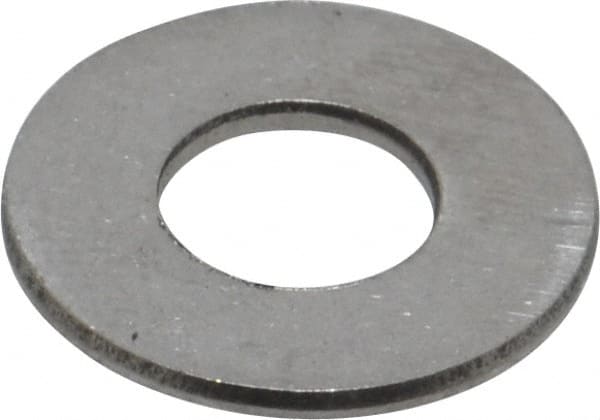 Value Collection - 1/4" Screw, Grade 316 Stainless Steel Standard Flat Washer - 9/32" ID x 5/8" OD, 0.045" Thick - Exact Tooling
