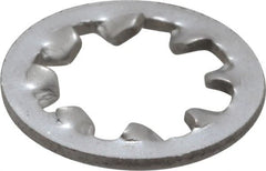 Value Collection - #12 Screw, 0.394" ID, Stainless Steel Internal Tooth Lock Washer - 0.41" OD, Grade 410 - Exact Tooling