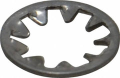 Value Collection - 1/4" Screw, 0.267" ID, Stainless Steel Internal Tooth Lock Washer - 0.478" OD, Grade 410 - Exact Tooling