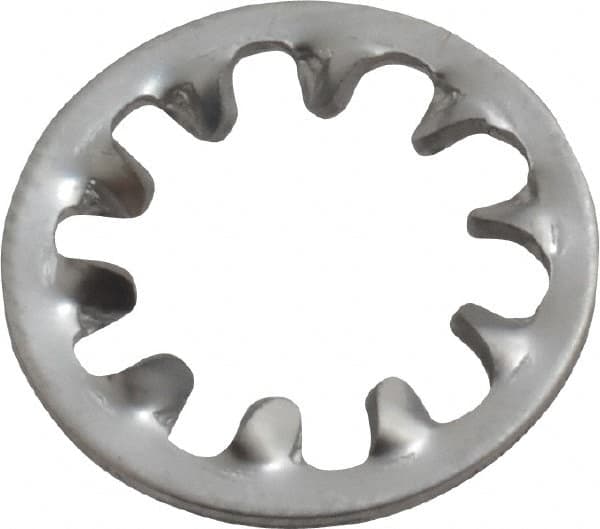 Value Collection - 5/16" Screw, 0.332" ID, Stainless Steel Internal Tooth Lock Washer - 0.61" OD, Grade 410 - Exact Tooling