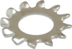Value Collection - #12 Screw, 0.231" ID, Stainless Steel External Tooth Lock Washer - 0.475" OD, Grade 410 - Exact Tooling