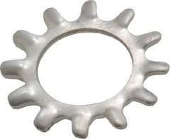 Value Collection - 5/16" Screw, 0.332" ID, Stainless Steel External Tooth Lock Washer - 0.61" OD, Grade 410 - Exact Tooling