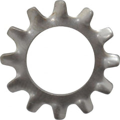 Value Collection - 3/8" Screw, 0.398" ID, Stainless Steel External Tooth Lock Washer - 0.692" OD, Grade 410 - Exact Tooling