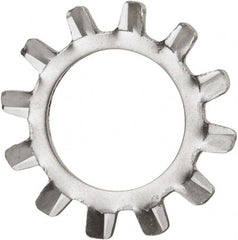 Value Collection - 1/2" Screw, 0.53" ID, Stainless Steel External Tooth Lock Washer - 0.9" OD, Grade 410 - Exact Tooling