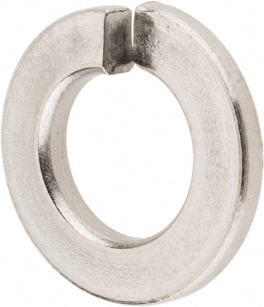 Value Collection - 5/16", 0.078" Thick Split Lock Washer - 316 Stainless Steel, 0.314" Min ID, 0.322" Max ID, 0.031" Min OD, 0.583" Max OD - Exact Tooling