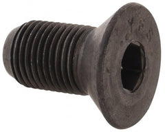 Made in USA - 3/8-16 UNC, 3" Length Under Head Slotted Drive Machine Screw - Round Head, Brass, Uncoated, Without Washer - Exact Tooling