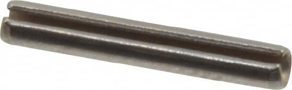 Value Collection - 3/32" Diam x 5/8" Long Slotted Spring Pin - Grade 420 Stainless Steel, Bright Finish - Exact Tooling