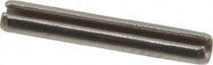 Value Collection - 3/32" Diam x 5/8" Long Slotted Spring Pin - Grade 420 Stainless Steel, Bright Finish - Exact Tooling