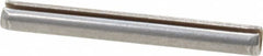 Made in USA - 1/8" Diam x 1-1/8" Long Slotted Spring Pin - Grade 420 Stainless Steel, Bright Finish - Exact Tooling