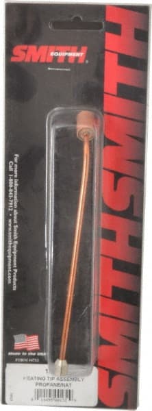 Miller-Smith - 1 Piece Heating Torch Tip - Tip Number 2, Propane , Natural Gas, For Use with Smith Equipment Little Torch - Exact Tooling