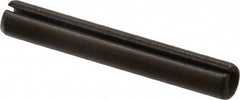 Made in USA - 7/32" Diam x 1-1/2" Long Slotted Spring Pin - Grade 420 Stainless Steel, Bright Finish - Exact Tooling