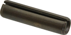 Value Collection - 5/16" Diam x 1-1/4" Long Slotted Spring Pin - Grade 420 Stainless Steel, Bright Finish - Exact Tooling