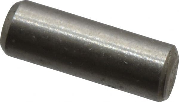 Value Collection - 1/16" Diam x 3/16" Pin Length 18-8 Stainless Steel Standard Dowel Pin - Bright Finish - Exact Tooling