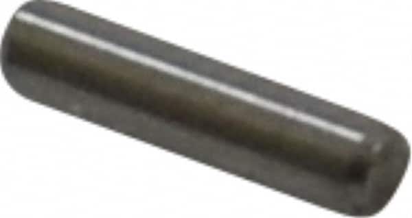 Value Collection - 1/16" Diam x 1/4" Pin Length 18-8 Stainless Steel Standard Dowel Pin - Bright Finish - Exact Tooling