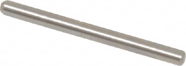 Value Collection - 1/16" Diam x 3/4" Pin Length 18-8 Stainless Steel Standard Dowel Pin - Bright Finish - Exact Tooling