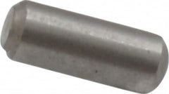Value Collection - 3/32" Diam x 1/4" Pin Length 18-8 Stainless Steel Standard Dowel Pin - Bright Finish - Exact Tooling