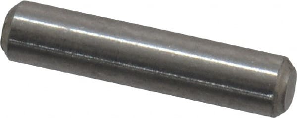 Value Collection - 3/32" Diam x 7/16" Pin Length 18-8 Stainless Steel Standard Dowel Pin - Bright Finish - Exact Tooling